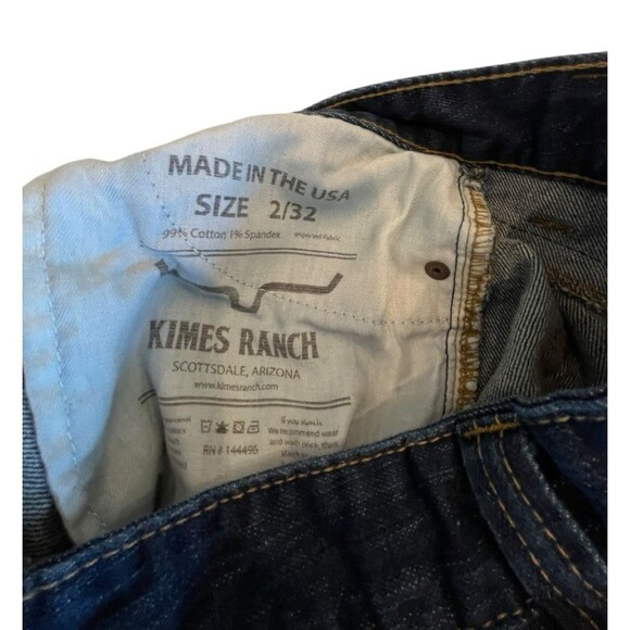Kimes Ranch Jeans Betty Womens Tag SZ 2/32 Blue Boot Cut Mid Rise - Picture 6 of 7